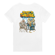 Urban Glamour T-Shirt mit Tigerin und Schminktisch-Design