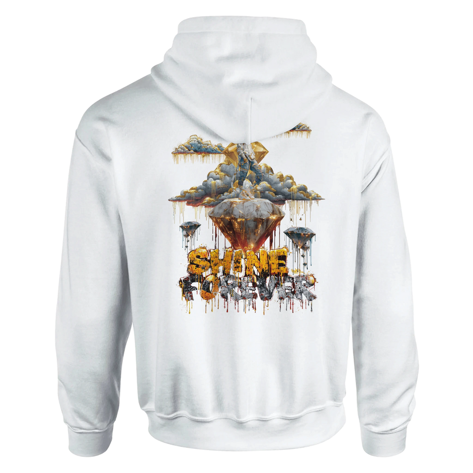 Urban StreetStyle Hoodie mit Tigerin und Diamant Design