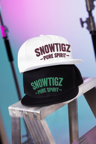 Snowtigz Pure Spirit Snapback Unisex Cap mit gesticktem Logo