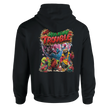 Snowtigz Weihnachtskollektion – Holiday Trouble Hoodie mit starkem Urban Backprint
