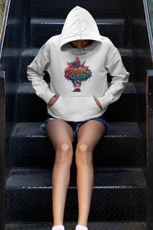 Snowtigz Damen Hoodie Frontprint „Crystal Queen“