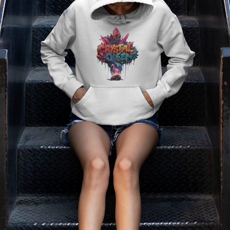 Snowtigz Damen Hoodie Frontprint „Crystal Queen“