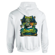 Streetwear Damen Hoodie Cash Genie mit urbaner Skyline
