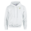 Brand Logo von Snowtigz auf der Vorderseite vom Hoodie.