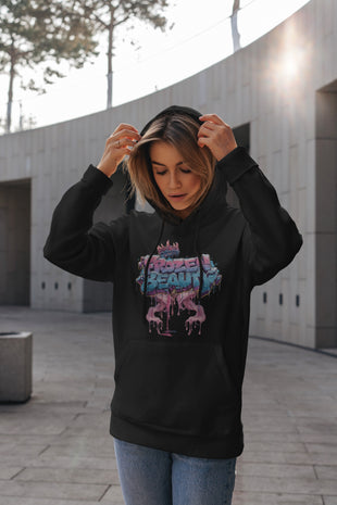 Snowtigz Damen Hoodie Frontprint „Frozen Beauty“
