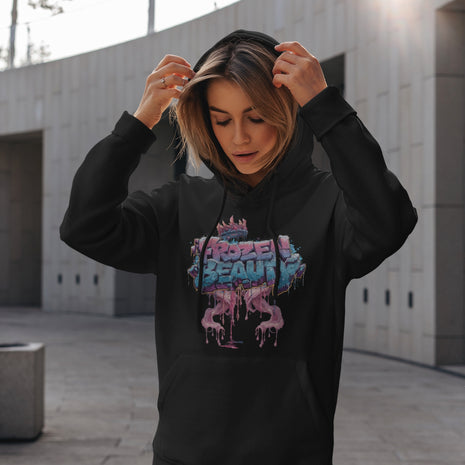 Snowtigz Damen Hoodie Frontprint „Frozen Beauty“