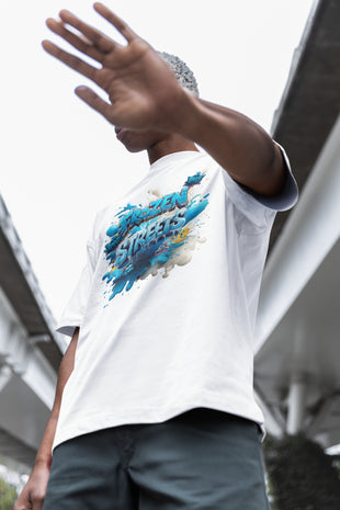 Snowtigz Herren T-Shirt Frontprint „Frozen Streets“