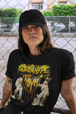 Damen T-Shirt Snowtigz Golden Hype mit Frontprint Gold Drip