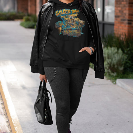 Snowtigz Damen Hoodie Frontprint „Golden Spirit“