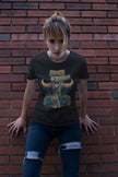 Snowtigz Damen T-Shirt Frontprint „Grace & Strength“