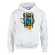 Urban Herren Hoodie I Am King mit eisiger Typografie