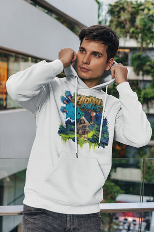 Snowtigz Herren Hoodie Frontprint „Hidden Paths“