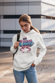 Oversize Damen Hoodie „Frozen Beauty“ Streetwear