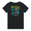 Backprint Herren Shirt mit Gorilla auf Tempelruinen