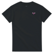 Damen T-Shirt mit Graffiti Sonnenbrille und Drink
