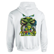 Wildlife Extended Herren Hoodie mit Snake Power