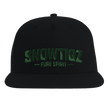 Snowtigz Pure Spirit Snapback Cap Unisex mit grüner Stickerei