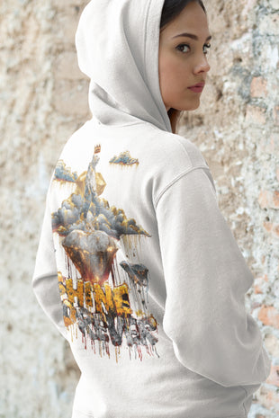 Snowtigz Damen Hoodie Backprint „Shine Forever“