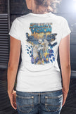 Snowtigz Damen T-Shirt Backprint „Silent Vision“
