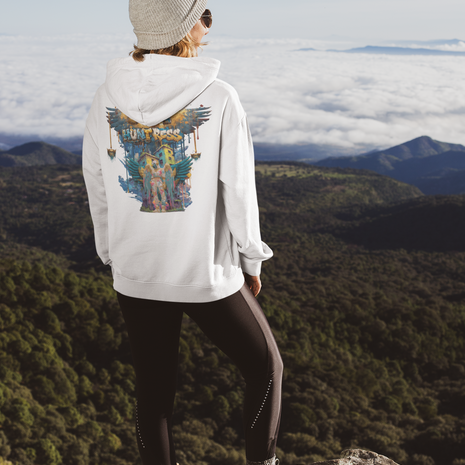 Snowtigz Damen Hoodie Backprint „Sky Huntress“