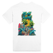 Damen Urban Shirt Snowtigz Slow but Strong Surf Graffiti Print