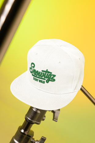 Snowtigz Stay Wild Snapback Unisex mit Schriftzug Stickerei auf der Front