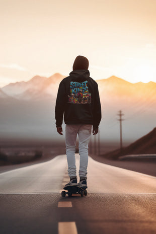 Herren Hoodie Snowtigz Street Kings mit Backprint Design