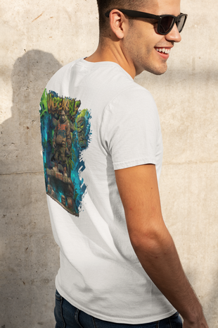 Snowtigz Herren T-Shirt Backprint „Unbreakable“