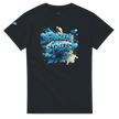 Urban Streetwear Herren Shirt Frozen Streets in Blau