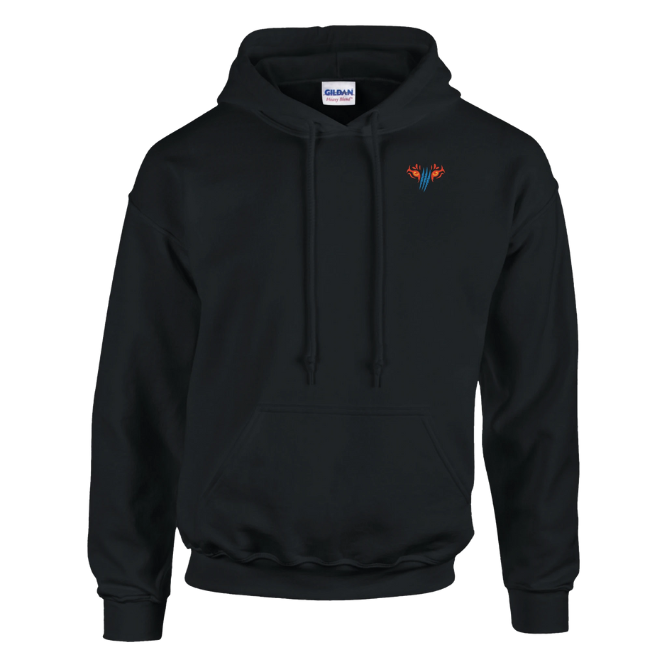 Streetwear Hoodie mit Angel-Haken und Hooked Life Backprint