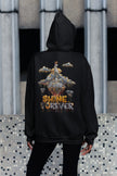 Snowtigz Damen Hoodie mit funkelndem Graffiti Backprint