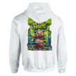 Unisex Hoodie Ho Ho Nope – Snowtigz Streetstyle Weihnachten mit Backprint und urbanem Tiger Santa
