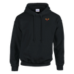 Streetwear Weihnachtsdesign – Silent Night Not Here Hoodie Unisex mit Backprint. Vorne das passende Brand zum Design auf der Rückseite.
