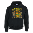 Jungle Expedition Hoodie mit Frosch und Toxic Symbol