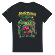 Damen Shirt Snowtigz Amazonia mit Papagei und Dschungelblumen