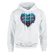 Damen Hoodie Snowtigz Frozen Power Urban Streetwear Look