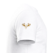 Bran gold braun Logo von Snowtigz auf rechtem Ärmel. Streetwear pur.