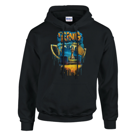 Urban Ice Specials Hoodie mit Schachfigur und Skyline