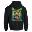Streetstyle Weihnachtsdesign mit Snowtigz Tiger Santa – Hoodie mit auffälligem Backprint
