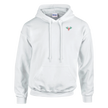 Weißer Hoodie Vorderseite – Urban Christmas Streetwear - Snowtigz Brand.